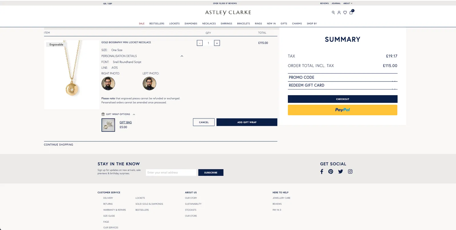 Checkout integrity and production incident response for a UK jewelry brand — screenshot 4 of 4