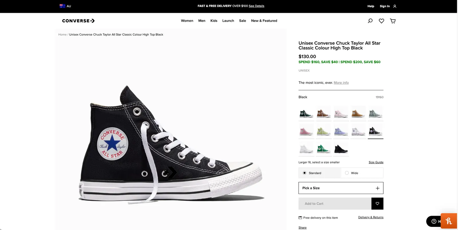 Feature development, marketing integrations, and platform upgrade for Converse/Hurley — screenshot 1 of 7