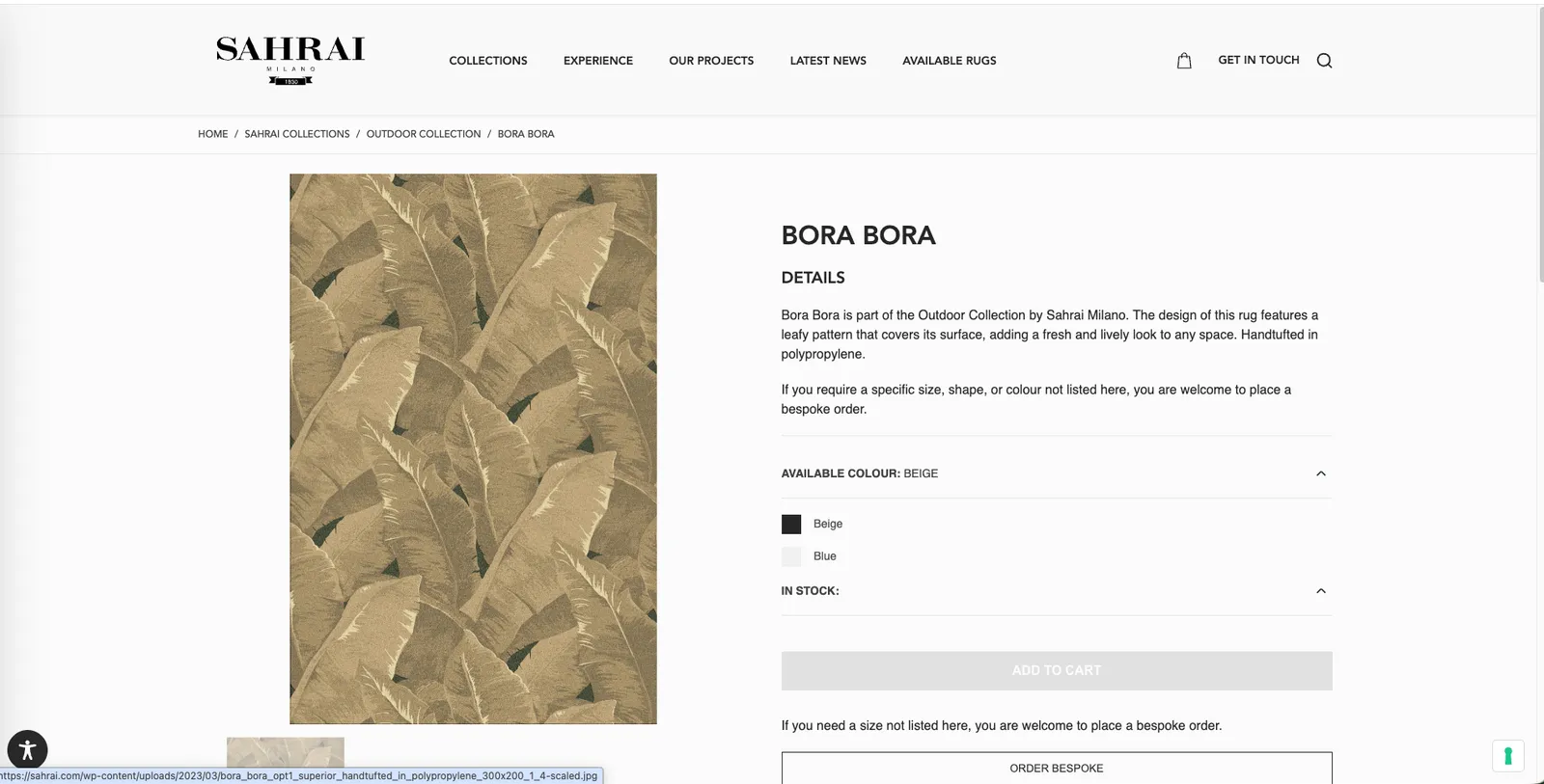 17-month platform build and major-version upgrade for a rug and carpet retailer — screenshot 2 of 5
