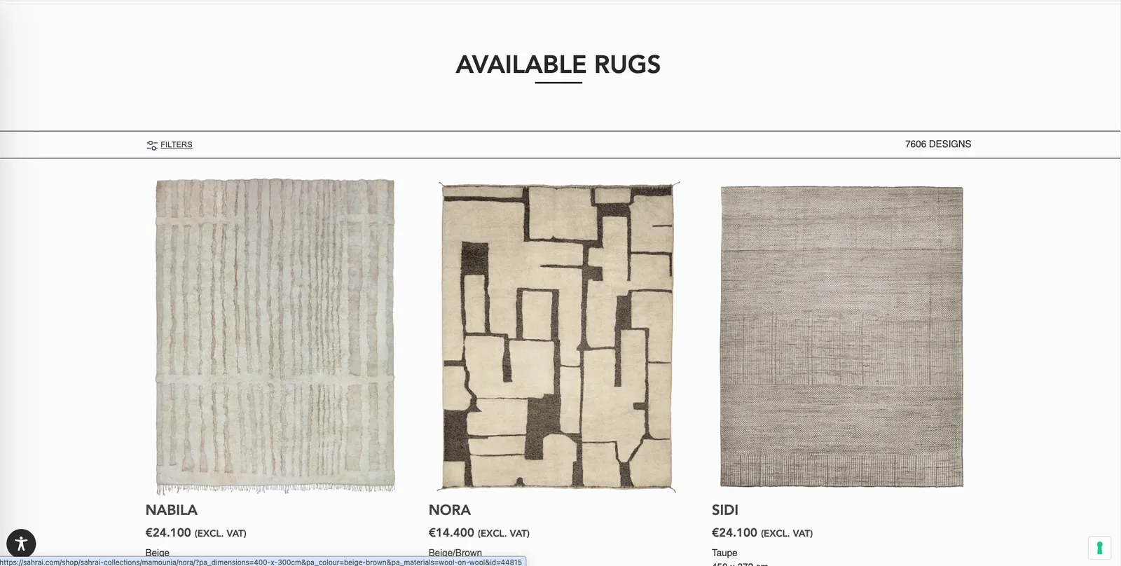 17-month platform build and major-version upgrade for a rug and carpet retailer — screenshot 3 of 5