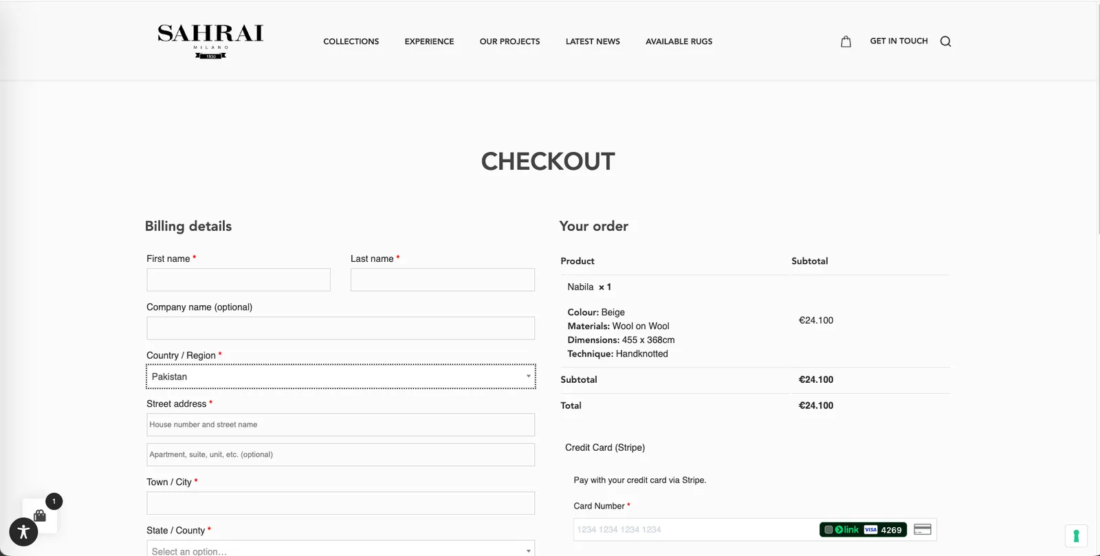 17-month platform build and major-version upgrade for a rug and carpet retailer — screenshot 5 of 5