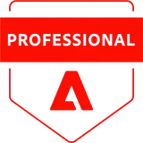 Adobe Certified Professional badge