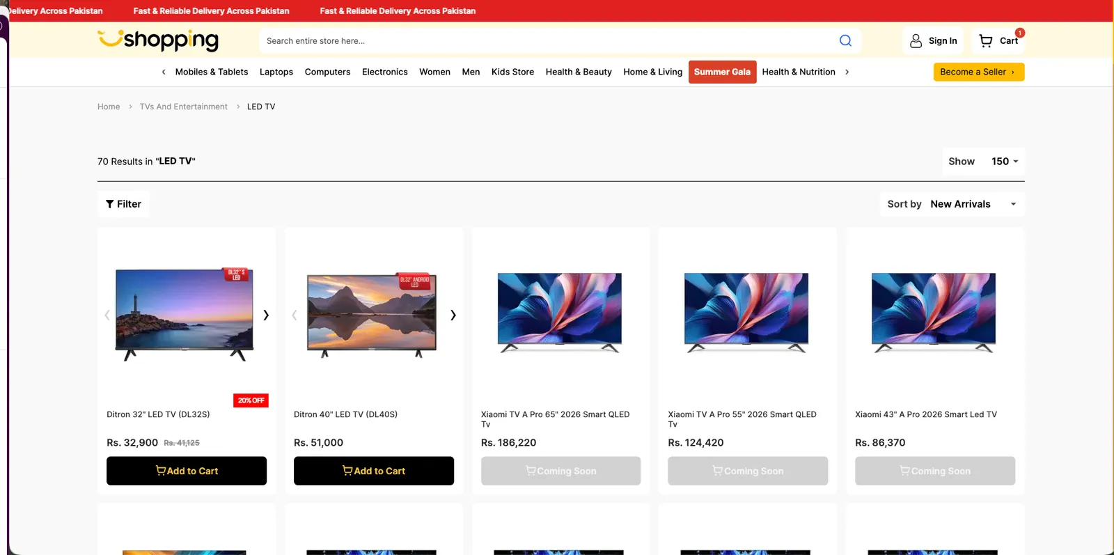 Catalog migration from Magento 1 to Adobe Commerce — ishopping.pk — screenshot 3 of 4