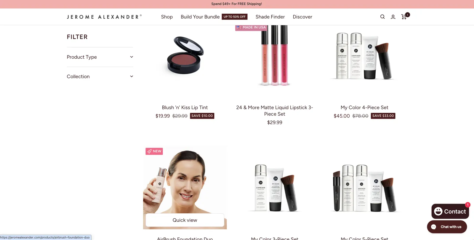 Legacy storefront migration to Magento 2 for jeromealexander.com — screenshot 4 of 4