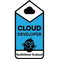 SwiftOtter Trained Cloud Developer badge