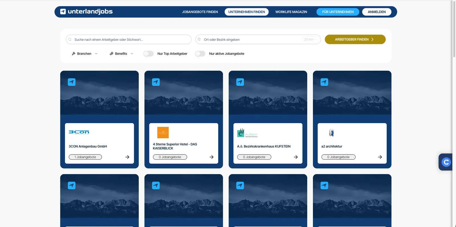 Booking, search, and admin systems for a regional job-board platform — screenshot 3 of 4